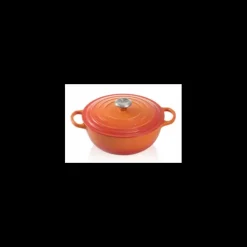 Best LE CREUSET Marmite en fonte 26 cm Volcanique Signature