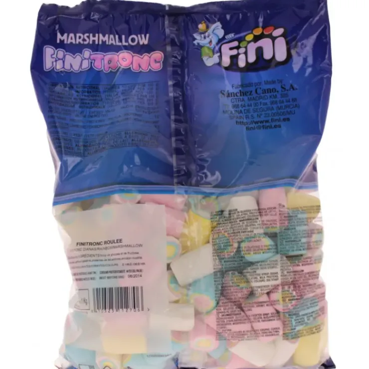 Clearance FINI Marshmallow Roulés 1 kg Bonbons Sans Gluten