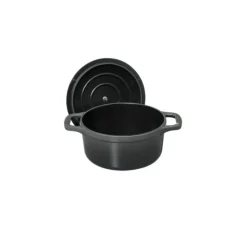 Sale CHASSEUR Mini Cocotte en Fonte Ronde 10 cm Caviar