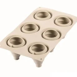 Sale SILIKOMART 3D DESIGN Mini Moule Silicone 6 Cônes Soffice Incanto