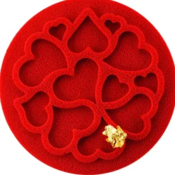 Sale SILIKOMART Mini Moule Silicone Coeur ⌀ 6 x H 0,2 cm (x6)