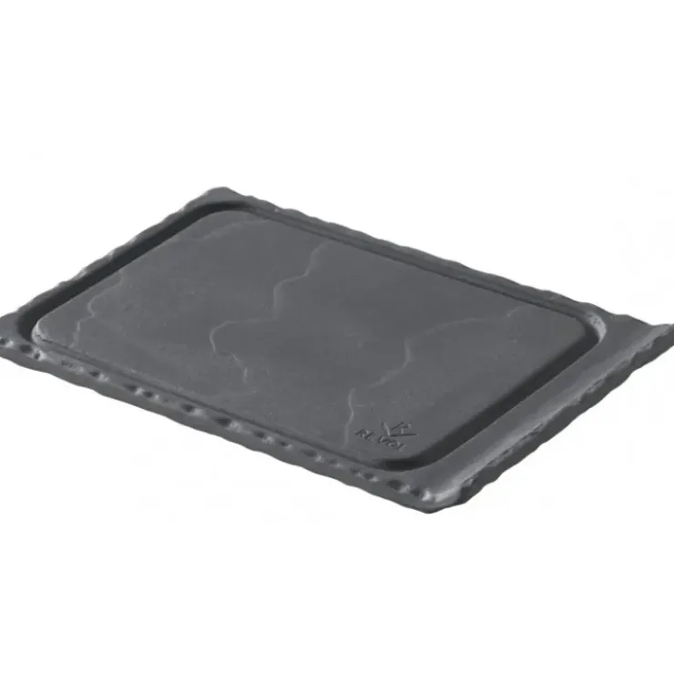 REVOL Mini Plateau Ardoise 11,5 x 8 cm Basalt