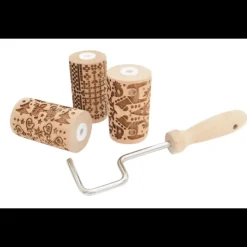 Best SCRAPCOOKING Mini Rouleau à Pâtisserie Empreinte Noël Interchangeable 7 cm (x3)