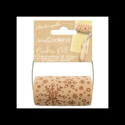 Outlet SCRAPCOOKING Mini Rouleau à Pâtisserie Empreinte Flocon 7 cm