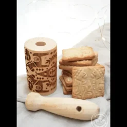 Sale SCRAPCOOKING Mini Rouleau à Pâtisserie Empreinte Noël 7 cm