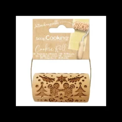 Sale SCRAPCOOKING Mini Rouleau à Pâtisserie Empreinte Pain d'Epices 7 cm