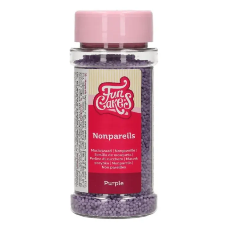 FUNCAKES Mini-Billes Violettes 80 g