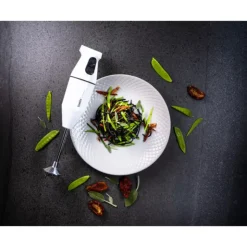 BAMIX Mixeur Plongeant Sans Fil Cordless Blanc