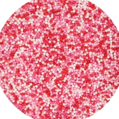 New FUNCAKES Mélange Mini-billes rouges, roses et blanches 80 g
