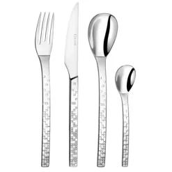 Clearance COUZON Ménagère 24 Pièces Pix'Elle 3D