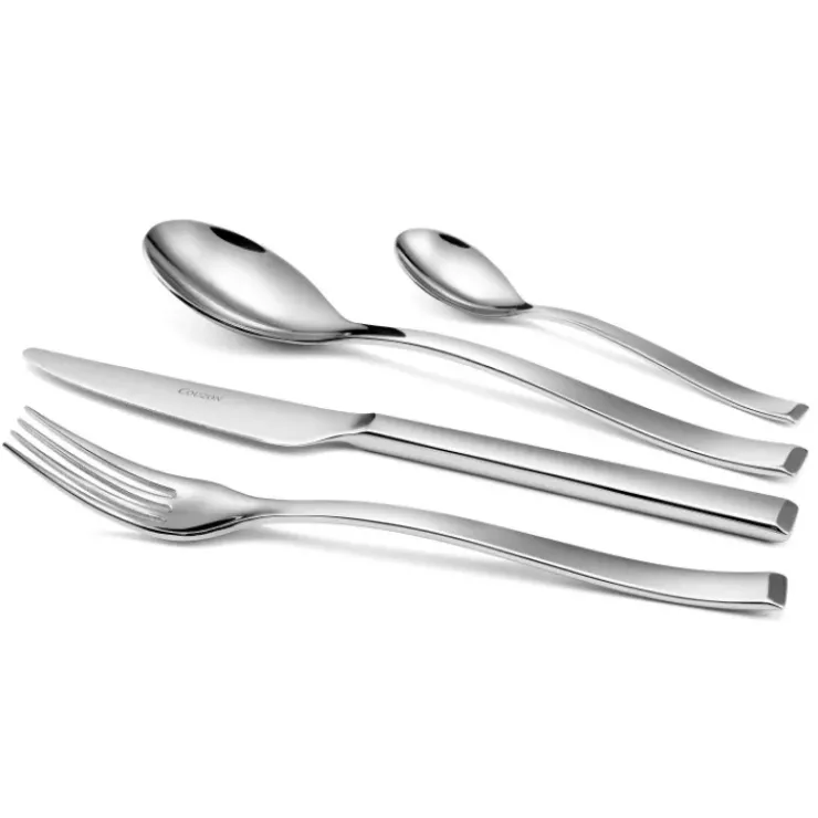 New COUZON Ménagère 24 Pièces Side