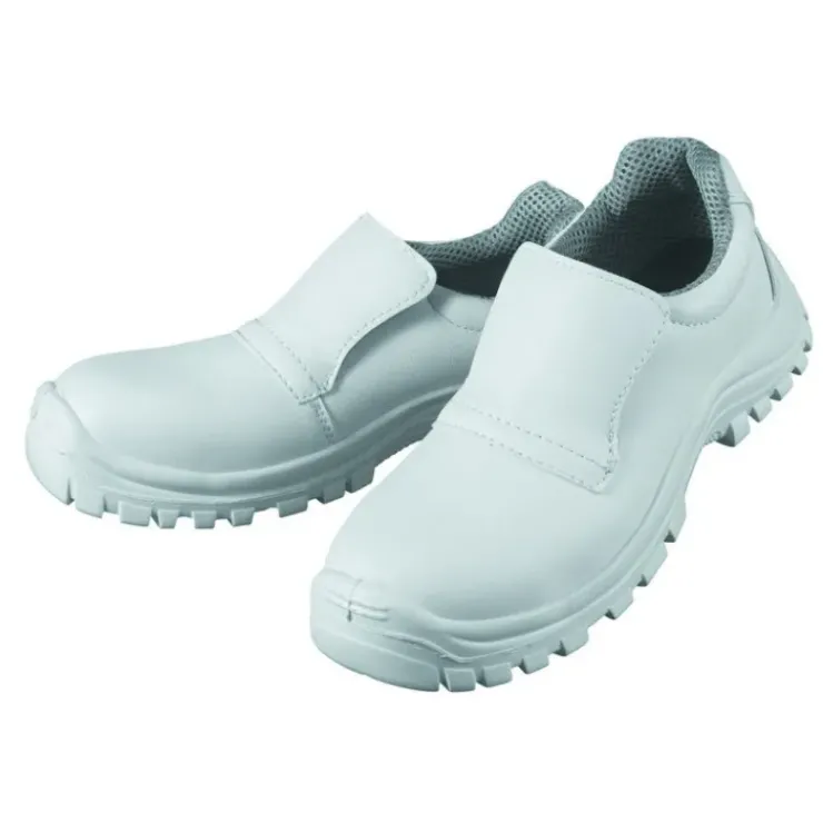 Clearance ROBUR Mocassins de Sécurité T.36 Blanc BONIX