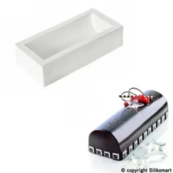 New SILIKOMART Moule à bûche silicone 25 cm Professional