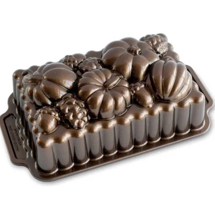 Hot NORDIC WARE Moule à Cake Citrouille Bronze