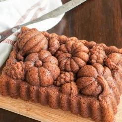 Hot NORDIC WARE Moule à Cake Citrouille Bronze