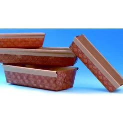 MALLARD FERRIERE Moule à Cake en Papier 23,8 x 7,5 cm x H 7 cm (x50)