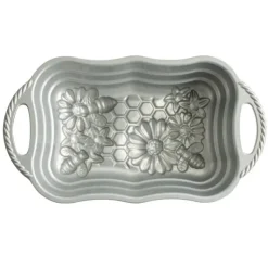 Sale NORDIC WARE Moule à Cake Fleurs et Abeilles Toffee