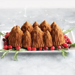 Best NORDIC WARE Moule à Cake Forêt de Sapins Silver