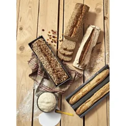 Discount DE BUYER Moule à Cake Plié Anti Adhésif 25 x 10 cm x H 7 cm