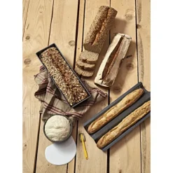 Discount DE BUYER Moule à Cake Plié Anti Adhésif 30 x 10,8 cm x H 7 cm