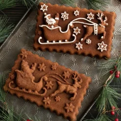 Outlet NORDIC WARE Moule à Cake Traineau du Père-Noël Silver