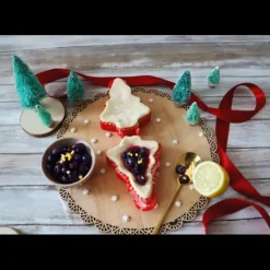 New SCRAPCOOKING Moule à Chausson Sapin 11,3 cm