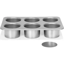 Online PATISSE Moule à Cheesecake Individuel Fond Amovible