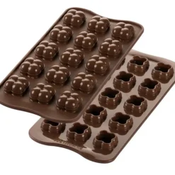 Online EASY CHOC Moule à Chocolat 15 Choco Game - Silicone Spécial Chocolat