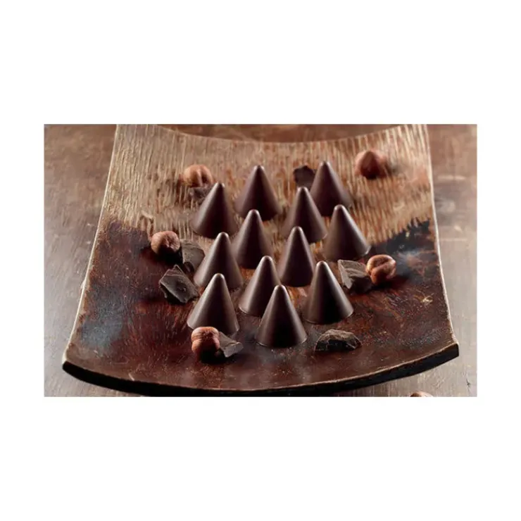 Best EASY CHOC Moule à Chocolat 15 Cônes - Silicone Spécial Chocolat
