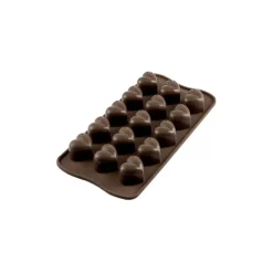 New EASY CHOC Moule à Chocolat 15 Coeurs - Silicone Spécial Chocolat