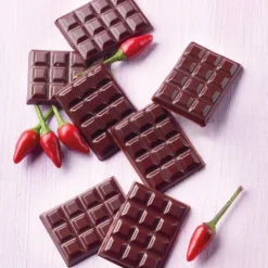EASY CHOC Moule à Chocolat 12 Mini Tablettes - Silicone Spécial Chocolat
