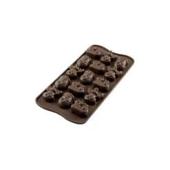 Best SILIKOMART Moule à Chocolat 15 Sujets Noël Easy Choc - Silicone Spécial Chocolat