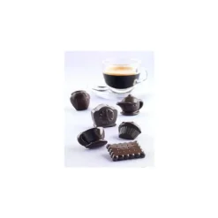Discount EASY CHOC Moule à Chocolat 12 Sujets Tea Time - Silicone Spécial Chocolat