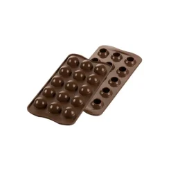Hot EASY CHOC Moule à Chocolat 15 Truffes - Silicone Spécial Chocolat