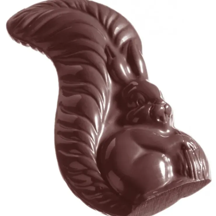 CHOCOLATE WORLD Moule à Chocolat Ecureuil (x6)