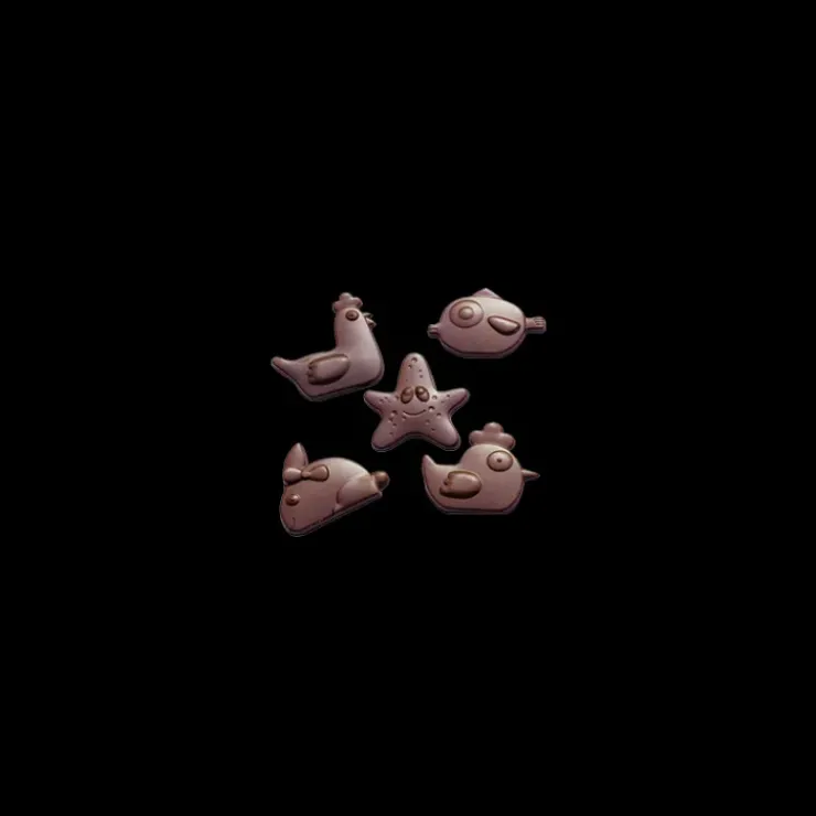 Outlet BARRY Moule à Chocolat Friture Animaux x15