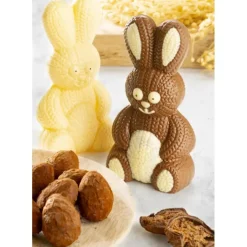 Hot BARRY Moule à Chocolat Lapin Tricot 15 cm