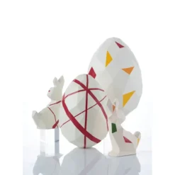 Clearance BARRY Moule à Chocolat Oeuf Origami 18 cm