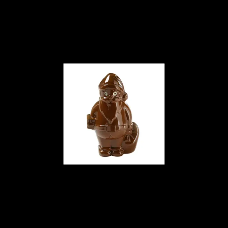 BARRY Moule à Chocolat Père Noel 12cm (x4)