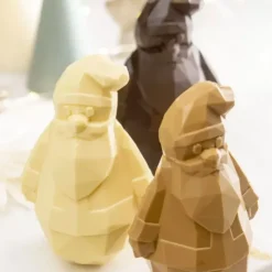 Sale BARRY Moule à Chocolat Père Noël Origami 15 cm