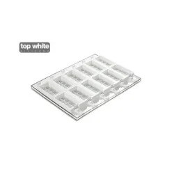 Discount SILIKOMART Moule à glace silicone Choco 12 empreintes avec bâtonnets