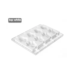 Online SILIKOMART Moule à glace silicone Patte 8 empreintes avec bâtonnets