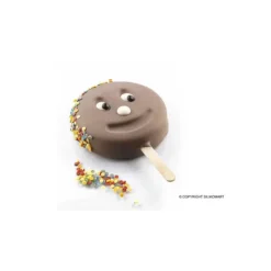 Sale SILIKOMART Moule à glace silicone Smile 8 empreintes avec bâtonnets