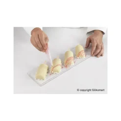 Best SILIKOMART Moule à glace silicone Tango 12 empreintes avec bâtonnets