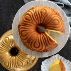 Clearance NORDIC WARE Moule à Gâteau Bundt Chiffon Royal Gold