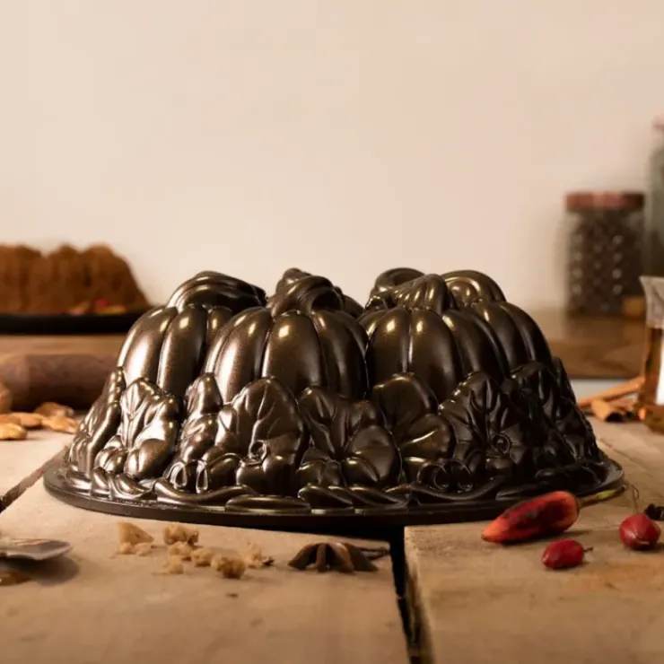Outlet NORDIC WARE Moule à Gâteau Bundt Citrouille Bronze
