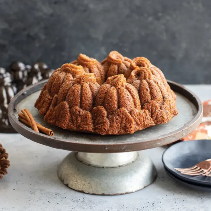 Outlet NORDIC WARE Moule à Gâteau Bundt Citrouille Bronze