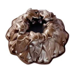 Discount NORDIC WARE Moule à Gâteau Bundt Feuilles d'Automne Bronze