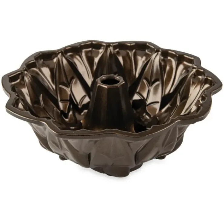 Discount NORDIC WARE Moule à Gâteau Bundt Feuilles d'Automne Bronze