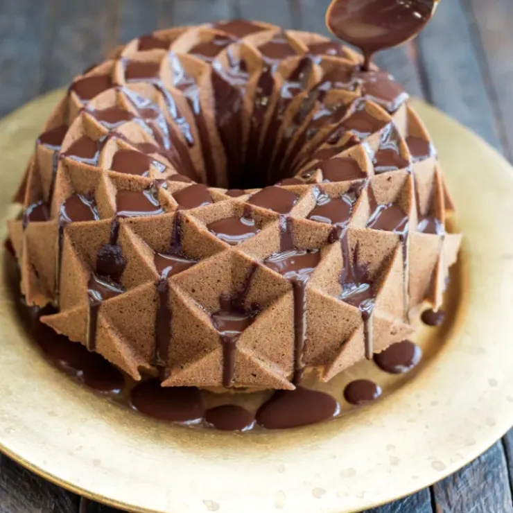 Clearance NORDIC WARE Moule à Gâteau Bundt Jubilee Gold